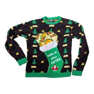 33 Degrees Taco Ugly Sweater Size L